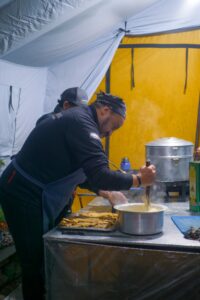 Eneko Garamendi, nuestro cocinero.